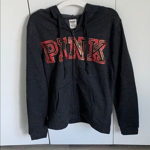 Black Full-Zip Sweater